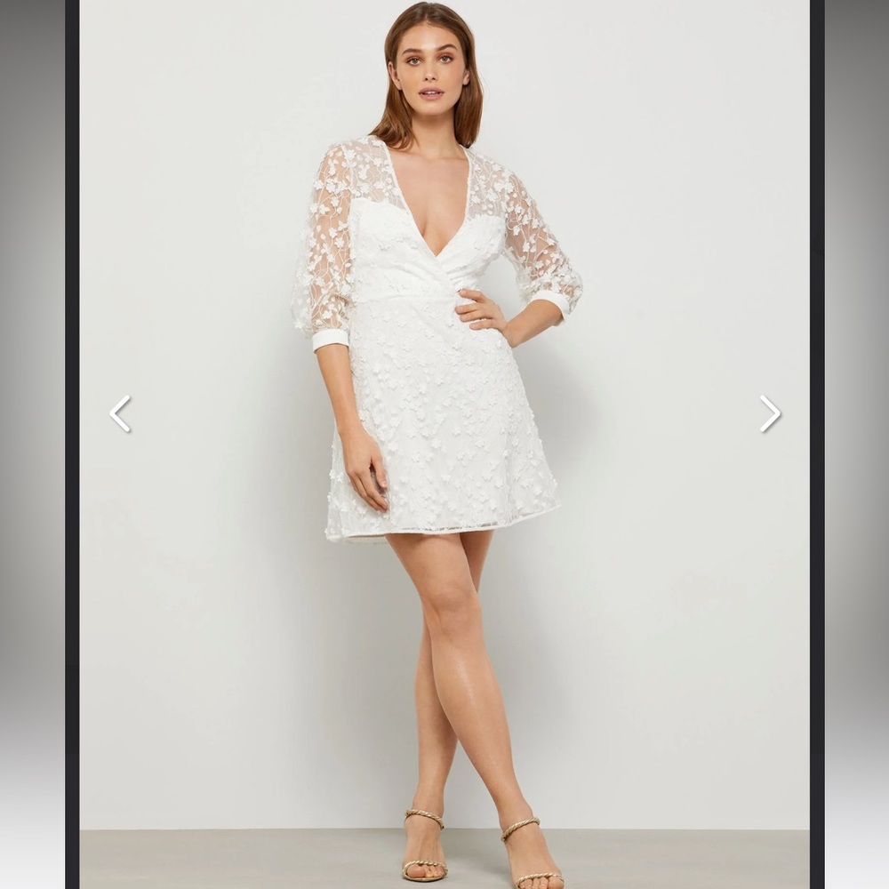 BCBG ZOE A-LINE MINI DRESS